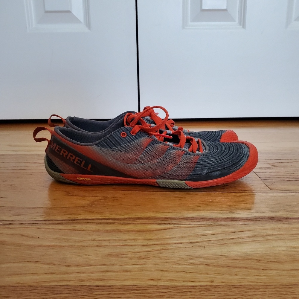 Merrell Men's Athletic Shoes in Gray and Orange